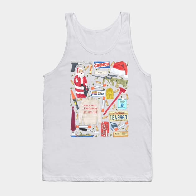 Die Hard Tank Top by TheStuffOfHorrorMovies